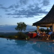 Lake Manyara Serena Lodge Evening Pool view