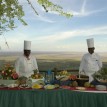 Lake Manyara Serena Outside Meal