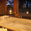 Luangwa River Camp luxury bath on Zambia Safari